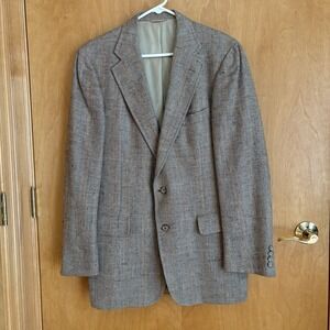 Chaps Ralph Lauren 2B Gray wool sport coat blazer business‎ party career 42L